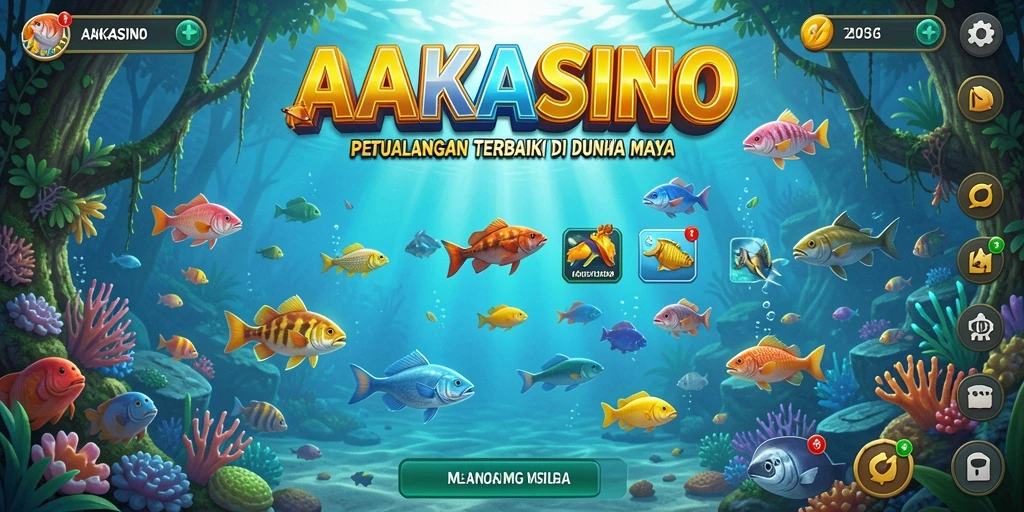 Gameplay <strong>AAKASINO</strong> dalam suasana memancing yang menakjubkan.