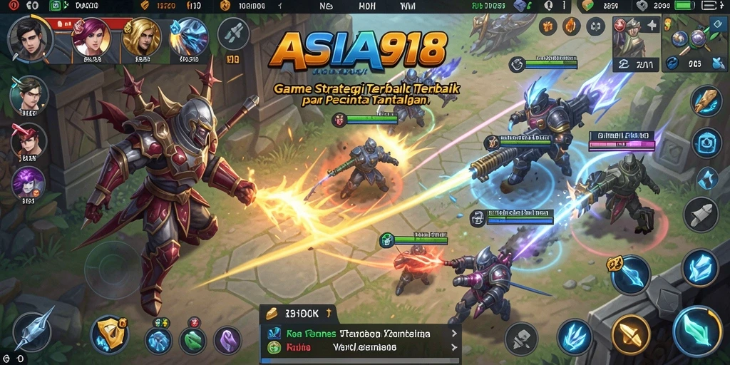Tampilan gameplay ASIA918 yang menegangkan dan penuh strategi.