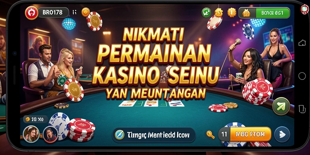 Tampilan menarik dari gameplay seru di BRO178.
