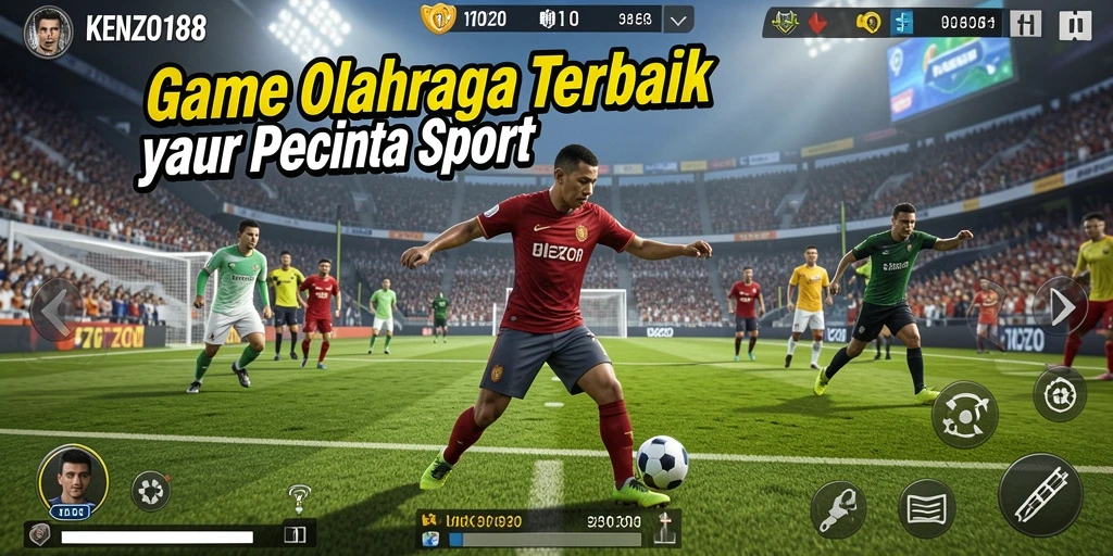 Tampilan gameplay KENZO188 yang menarik dan mendebarkan.