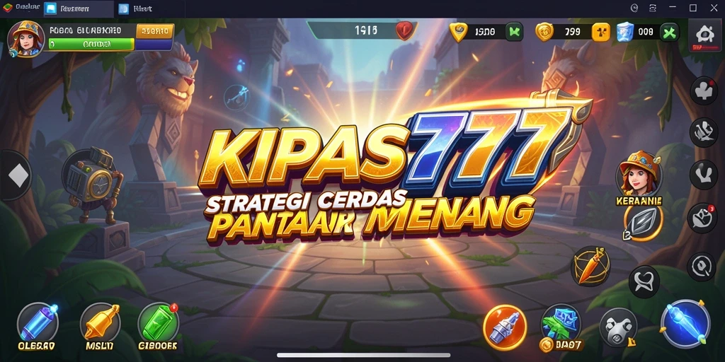 Tampilan gameplay menantang dan seru dalam KIPAS777.