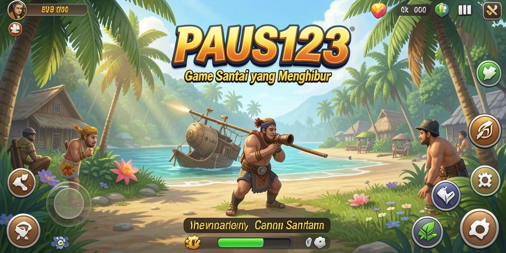 Tangkapan layar dari gameplay PAUS123 yang menawan dan interaktif.
