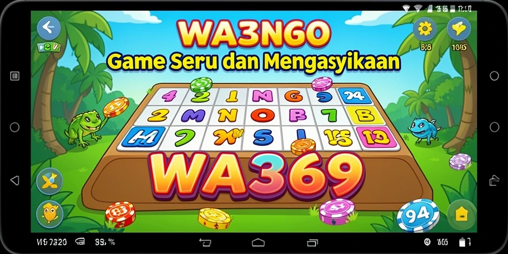 Tampilan gameplay Bingo yang menarik dalam WA369.