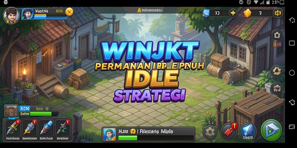 Tampilan gameplay WINJKT yang menarik dan penuh warna.