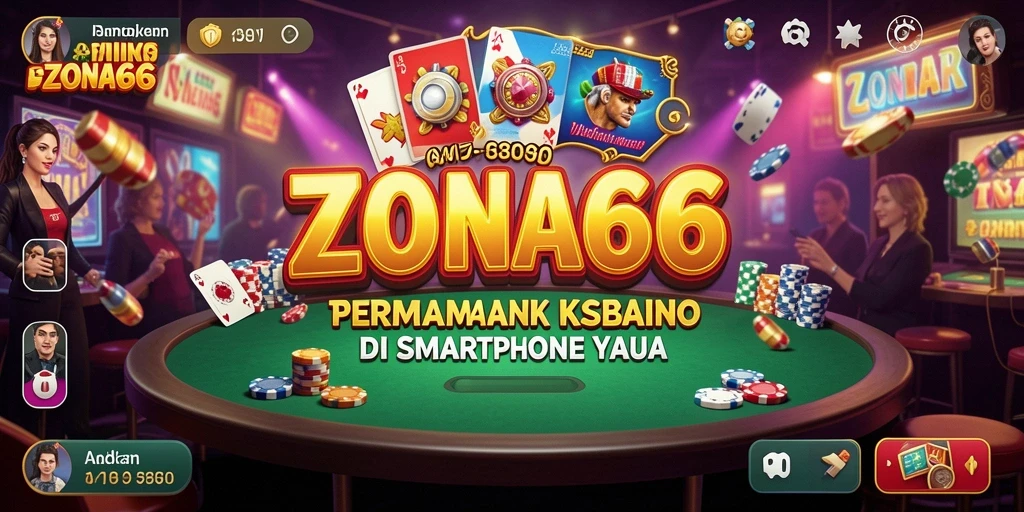 Tampilan permainan ZONA66 dengan grafik memukau dan gameplay menarik.