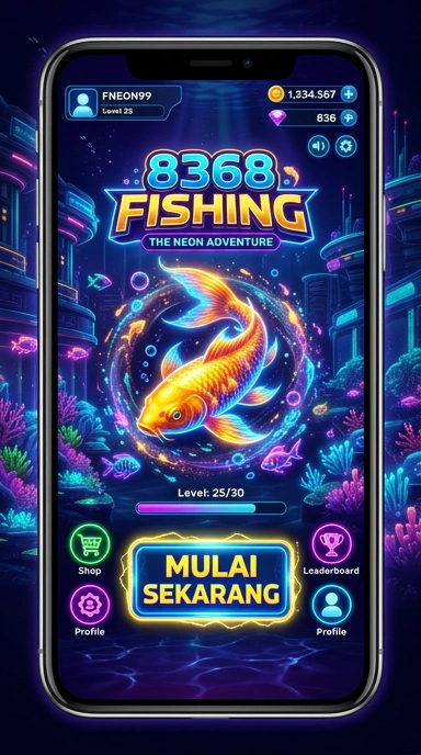 Tampilan antarmuka 8368slot yang bersih dan mudah dinavigasi.